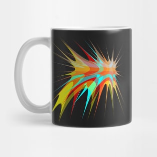 colorful splash pattern Mug